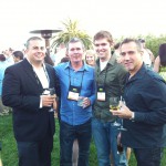 Couponology executives John Rodriguez & John Daskalis hanging with Murad representatives