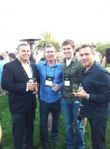 Couponology executives John Rodriguez & John Daskalis hanging with Murad representatives