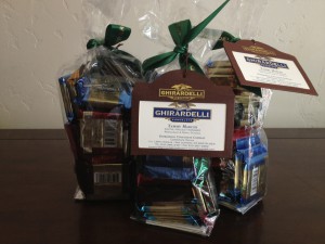 Ghirardelli gift bag