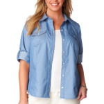 Chambray Dot Shirt