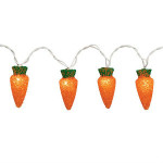 Carrot String Lights - String Of 10